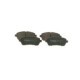 Set placute frana fata BOSCH DAIHATSU MATERIA SIRION FORD FIESTA VI MAZDA 2 SUZUKI BALENO SWIFT IV V 51.7 mm 125.3 mm 16.5 mm
