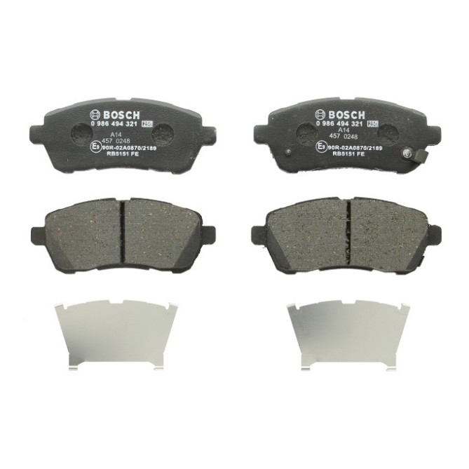 Set placute frana,frana disc BOSCH