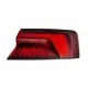 Stopuri spate ULO Lampa spate Dreapta LED AUDI A5 06.16- 2017-2019 partea exterioara cu soclu bec culoare inchis