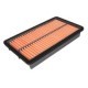 Filtru aer HENGST pentru MAZDA 6, 626 V, MPV II 1.8-2.5, dimensiuni 49.0 mm x 177.0 mm x 321.0 mm