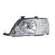Far DEPO lampa frontala stanga H4 electric fara motoras cromat transparent HONDA CR-V I pana la 02.02