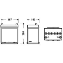 Acumulator Pornire EXIDE