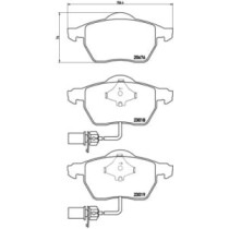 Placute de frana - Tuning BREMBO
