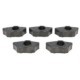 Tampon din cauciuc bară de protecție TOURMAX 5pcs compatibil HONDA VT 750/1100 1998-2012