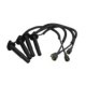 Set cablaj aprinder NGK Subaru Forester 2.0 09.98 - 05.02, 4 fire, negru, lungimi 60 cm, 60 cm, 70 cm