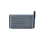 Schimbator caldura incalzire habitaclu NRF 171819031 C HEATER VW CADDY 02 / 82, Inaltime 157.0 mm, Latime 234.0 mm, Grosime 42.0 mm