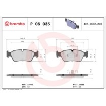 Placute de frana - Tuning BREMBO