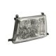 Far DEPO Lampa frontala Stanga HB3/HB4 manual fara motoras cromat TOYOTA LAND CRUISER 100 12.04