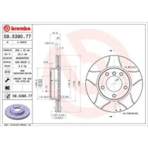 Disc frana BREMBO