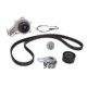 Set pompa apa + curea dintata INA pentru DS 3, DS 4, DS 5, CITROEN BERLINGO, C3 1.2-1.6D 01.08, latime 20 mm, 141 dinti