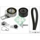 Set pompa apa + curea dintata INA pentru DS 3, DS 4, DS 5, CITROEN BERLINGO, C3 1.2-1.6D 01.08, latime 20 mm, 141 dinti