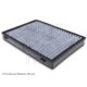 Filtru aer habitaclu carbon activat BLUE PRINT pentru CHEVROLET CAPTIVA, OPEL ANTARA A 2.0D-3.2 06.06, dimensiuni 275.5x207.0x26.5 mm