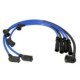 Set cablaj aprinder NGK pentru Mazda 626 [HG, GV] 1.8/2.0 09.87 - 09.97, 5 fire, albastru, lungimi: 52 cm, 76 cm, 72 cm, 40 cm, 34 cm