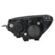 Far DEPO Lampa frontala Dreapta H7/PY21W electric fara motoras negru KIA SOUL I SOUL II -12.17