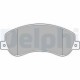 Set placute frana fata DELPHI pentru FORD TRANSIT, VW AMAROK 2.0D-3.2D 04.06-05.22, dimensiuni 67.0 mm x 165.0 mm x 19.0 mm