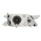 Far DEPO Lampa frontala Stanga H4/PY21W fara motoras argintiu transparent pentru MAZDA PREMACY
