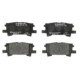 Set placute frana Spate BOSCH pentru LEXUS RX, TOYOTA HIGHLANDER 2.4-3.5, dimensiuni: 43.0 mm x 102.1 mm x 15.3 mm