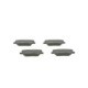 Set placute frana Spate BOSCH pentru LEXUS RX, TOYOTA HIGHLANDER 2.4-3.5, dimensiuni: 43.0 mm x 102.1 mm x 15.3 mm