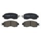 Set placute frana fata BOSCH pentru NISSAN ALTIMA, LEAF, TEANA III 2.5/3.5/Electric 11.10 - Dimensiuni: 55.8 mm x 141.6 mm x 16.6 mm