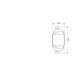 Set placute frana spate BOSCH CITROEN E-MEHARI FIAT DOBLO MINIVAN PANDA HATCHBACK PUNTO 1.2-Electric 43.9mm 95.8mm 13.7mm
