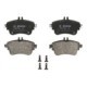 Set placute frana fata BOSCH pentru MERCEDES A (W176), B SPORTS TOURER (W246, W242), CLA (C117) 1.5D/1.6/1.8D 71.5mm x 129.0mm x 19.0mm