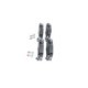 Set placute frana fata BOSCH pentru MERCEDES A (W176), B SPORTS TOURER (W246, W242), CLA (C117) 1.5D/1.6/1.8D 71.5mm x 129.0mm x 19.0mm