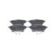 Set placute frana fata BOSCH pentru MERCEDES A (W176), B SPORTS TOURER (W246, W242), CLA (C117) 1.5D/1.6/1.8D 71.5mm x 129.0mm x 19.0mm