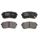 Set placute frana spate BOSCH pentru HYUNDAI CRETA, KONA, SONATA VI, KIA OPTIMA, SOUL II, dimensiuni 41.2 mm x 93.3 mm x 15.6 mm