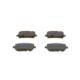 Set placute frana fata BOSCH pentru PONTIAC VIBE, TOYOTA AVENSIS VERSO, COROLLA, NOAH/VOXY 1.8-2.4 05.01-12.10