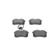 Set placute frana spate BOSCH pentru FORD GALAXY I, SEAT ALHAMBRA, VW SHARAN, inaltime 53 mm, latime 87.4 mm, grosime 17 mm