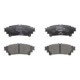 Set placute frana spate BOSCH pentru LEXUS GS, IS III, RC, RX; TOYOTA MIRAI, PRIUS PLUS 1.8H-Electric 12.08 - 45.7mm x 115.2mm x 15.2mm