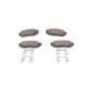 Set placute frana fata BOSCH pentru HYUNDAI ACCENT III, I20 I; KIA RIO II, dimensiuni 56.2 mm x 129.9 mm x 17.4 mm