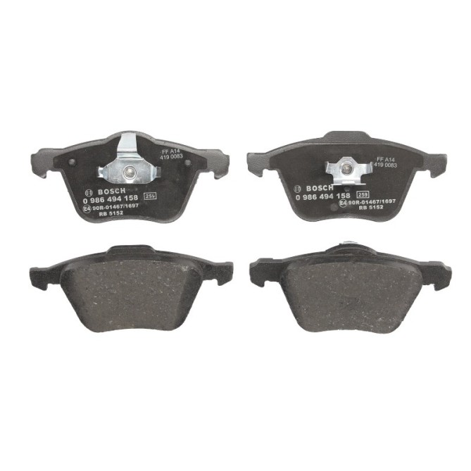Set placute frana,frana disc BOSCH