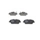 Set placute frana fata BOSCH cu suplimente suruburi tampon amortizare BMW I3 53.2mm x 131.6mm x 13.8mm