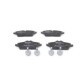 Set placute frana fata BOSCH cu suplimente suruburi tampon amortizare BMW I3 53.2mm x 131.6mm x 13.8mm