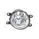 Proiector ceata DEPO lampa de ceata dreapta H11 TOYOTA LAND CRUISER PRADO 08.09- transparent negru