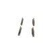 Set placute frana spate BOSCH pentru CHEVROLET LACETTI, NUBIRA, REZZO, DAEWOO LACETTI, NUBIRA, TACUMA, dimensiuni 38.9x104.5x14.6 mm