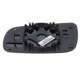 Sticla oglinda laterala Dreapta convexa BLIC pentru SEAT AROSA, LEON, VW LUPO I 05.97-06.06