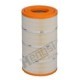 Filtru aer HENGST pentru MAN HOCL, LION S INTERCITY, TGL I, TGM I D0834LFL40-E2876LUH03, diametru interior 127 mm, exterior 250 mm, înălțime 460 mm