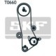 Set curea de distributie SKF pentru TOYOTA COROLLA, STARLET, TERCEL 1.3/1.4 09.90-02.00, curea 124 dinti, latime 26.0 mm