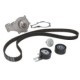 Set pompa apa + curea dintata SKF pentru CITROEN C1, C2, C3, FORD FIESTA, 144 dinti, latime banda 25.4 mm, cu garnituri