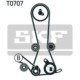 Set curea de distributie SKF pentru MITSUBISHI GALANT IX, GRANDIS, OUTLANDER I 2.0/2.4 03.01 - 65 dinti, latime 12.7 mm, 20.0 mm