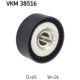 Rola ghidare/conducere curea transmisie SKF pentru MERCEDES A B C 1.6-2.0H 65.0 mm diametru 26.0 mm latime