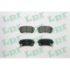 Set placute frana spate LPR pentru HYUNDAI ACCENT III, I20 I, I30, IX35; KIA CEE&apos;D, PRO CEE&apos;D, RIO II, SPORTAGE III 1.2-2.0LPG