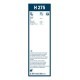 Lamela stergator BOSCH Standard spate Twin 275mm pentru HYUNDAI I10 I, I10 II, TUCSON; KIA CARENS IV, PICANTO III, SPORTAGE IV, V