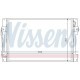 Condensator climatizare NISSENS 68 49 575 pentru Volvo 850 94, dimensiuni 380 mm x 584 mm x 26 mm, material aluminiu