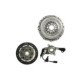 Set ambreiaj VALEO cu autoreglare rulment hidraulic 228mm pentru MERCEDES C (CL203), C T-MODEL (S203), C (W203), CLK (A208), CLK (C208), SLK (R170) 2.0/2.2D/2.3 03.98-05.08