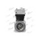 Compresor instalatie aer comprimat VADEN capacitate 636cm³ 2 cilindri racire lichid scripete antrenare MERCEDES CITARO O530 TOURINO OM806LA AXOR 2