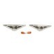 Semnalizator DEPO SET FORD FOCUS direcţie laterală transparent Latura alb Dreapta Stanga 10.98-11.04