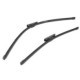 Lamela stergator fata VISIOFLEX 650/475mm pentru CITROEN, 2 buc, tip Jointless, cu spoiler, lama stergator lata